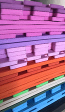 Kit com 12 Tatames EVA 50x50cm 10mm